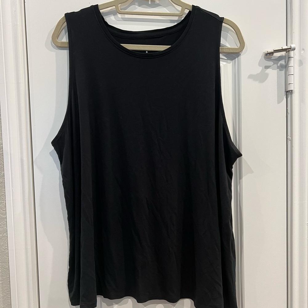 NWT! A new day crew neck tank top - bundle of 3 (black, white, light green) - Picture 4 of 7